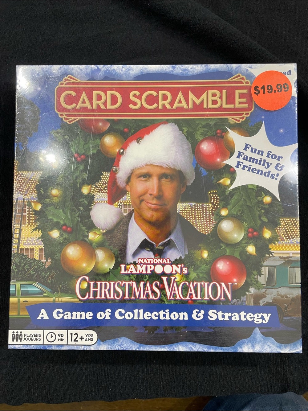 National Lampoons Card Scramble Board Game Sealed